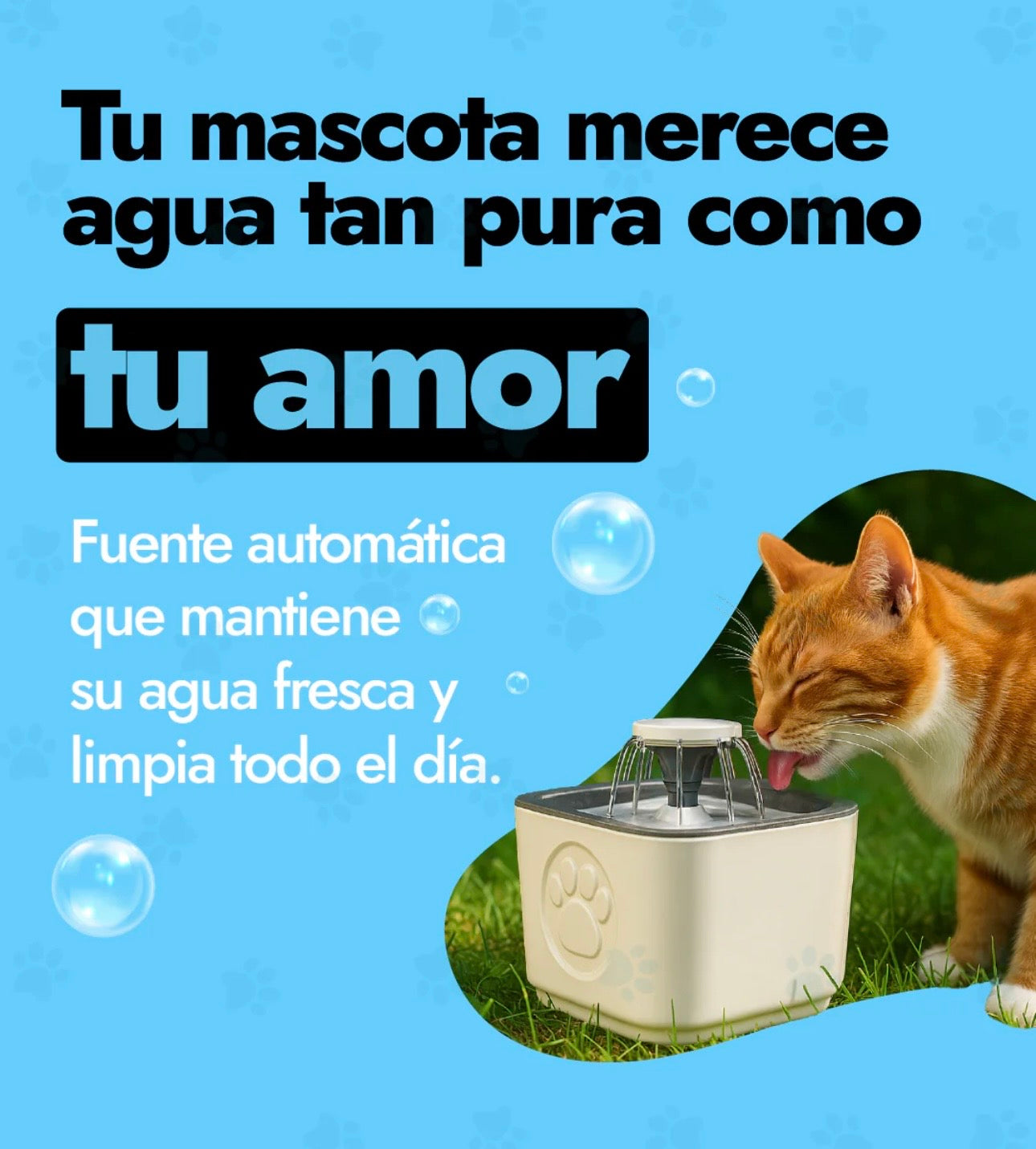 FUENTE DE AGUA ELECTRICA PARA MASCOTA