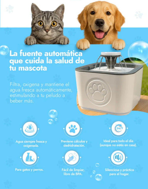 FUENTE DE AGUA ELECTRICA PARA MASCOTA