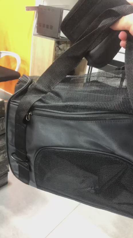 MOCHILA TRANSPORTADORA PARA MASCOTAS PLEGABLE